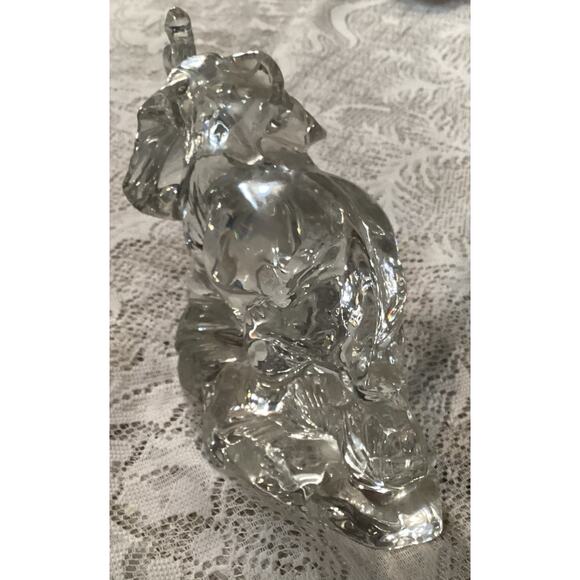 Crystal ELEPHANT Wonders of the Wild Made in Germany 5.5" Tall x 7” Wide - Picture 6 of 9
